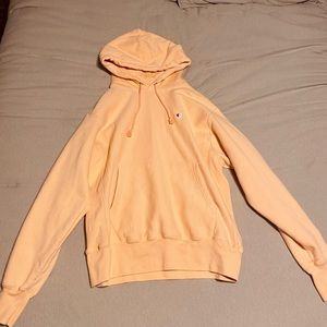 Champion hoodie// Medium// Coral